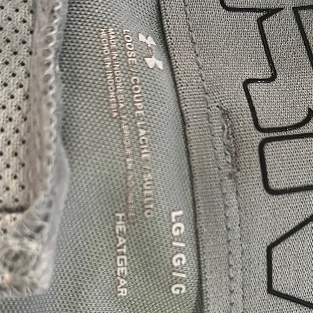 Under Armour Gray Performance Baseball /Softball … - image 1